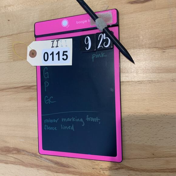 The North Face Hoodie Girls M Medium Pink Dome Fleece Line Pullover Pouch Pocket - Picture 11 of 12